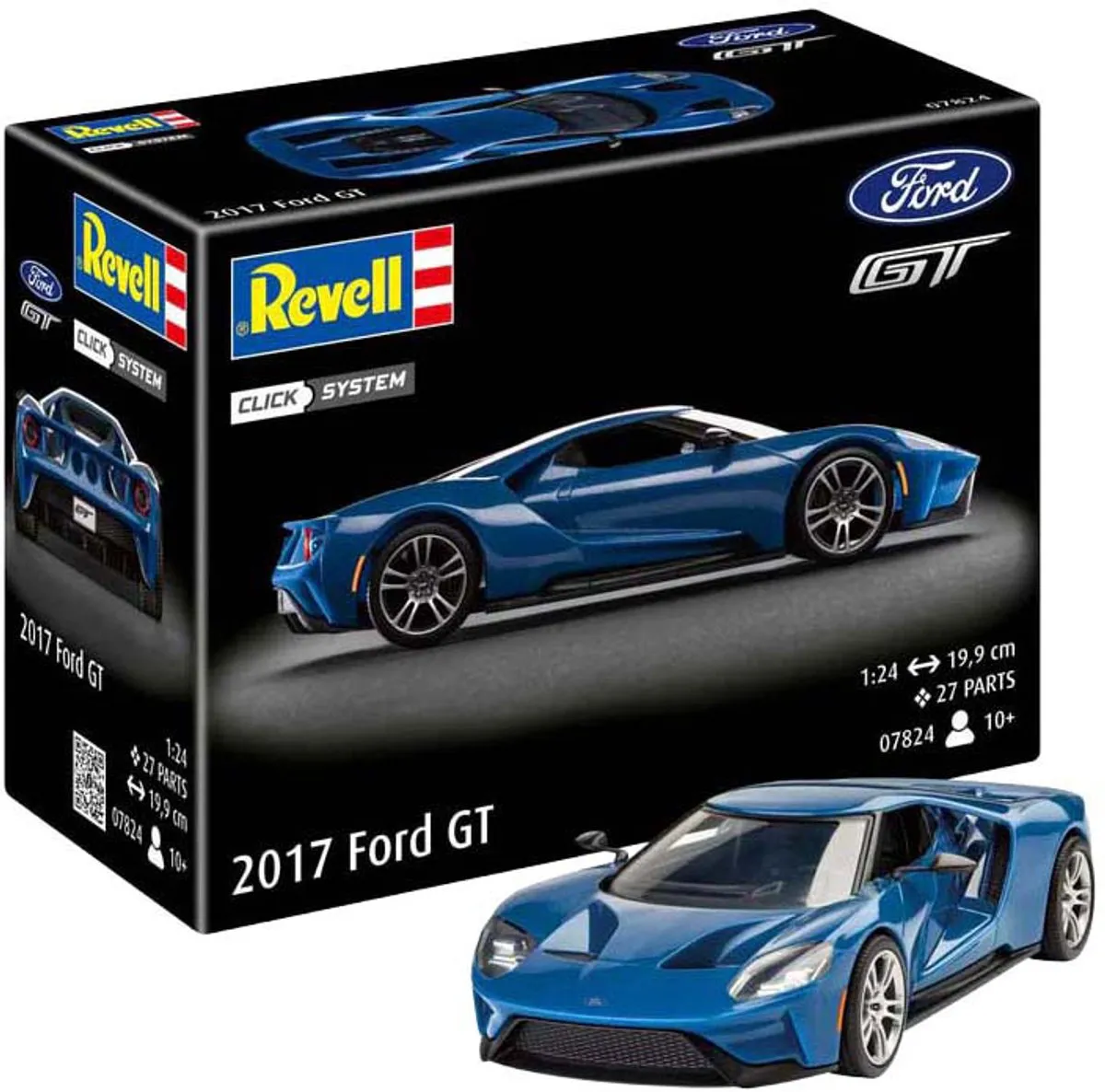 Revell 07824 Ford GT 2017 Modelbouwpakket - 1:24 - 27 Onderdelen