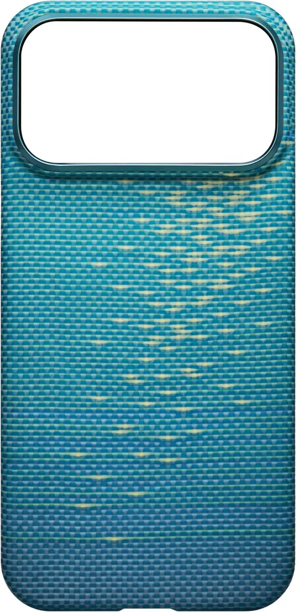 Pitaka KI1708AG Ultra Slim Hoesje iPhone 17 Pro Max - MagSafe - Blauw - afbeelding 6 van 6