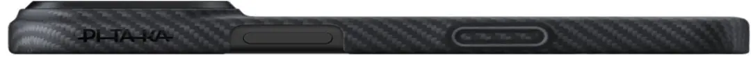Pitaka Ultra Slim Hoesje iPhone 17 Pro KI1701BP - MagSafe - Zwart
