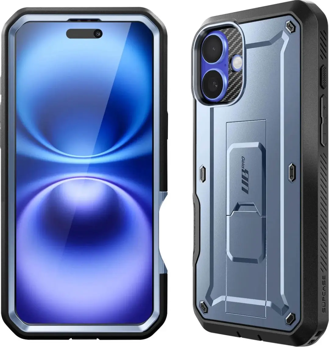 Supcase Unicorn Beetle Pro BACK-SPC-PRO-BL-16R iPhone 16 Hoesje