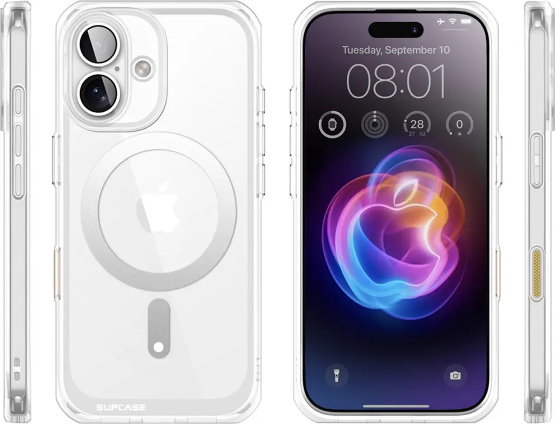Supcase UB 12023 iPhone 16 Hoesje - Transparant