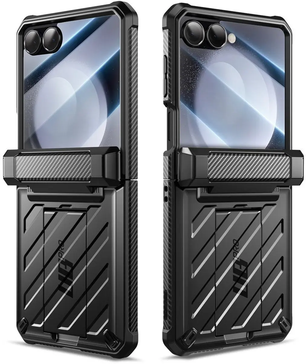 Supcase UB Pro Case Samsung Galaxy Z Flip 7 - Zwart