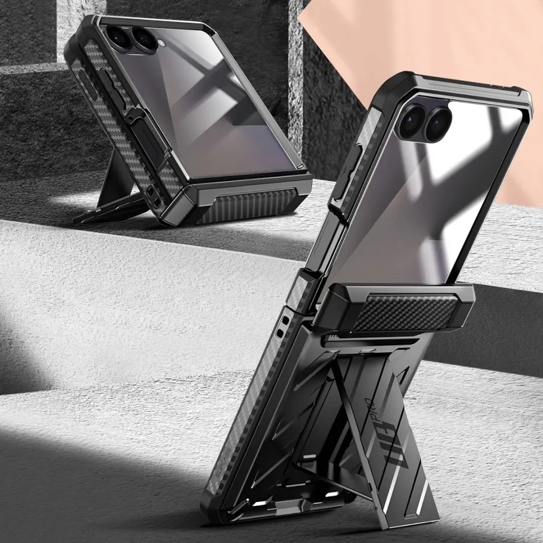 Supcase UB Pro Case Samsung Galaxy Z Flip 7 - Zwart
