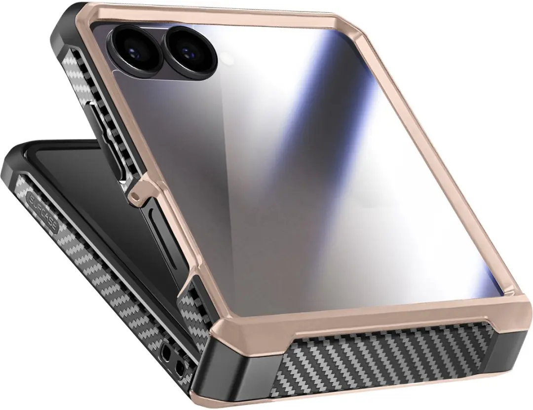 Supcase Unicorn Beetle Pro Hoesje Z Flip 7 - Goud