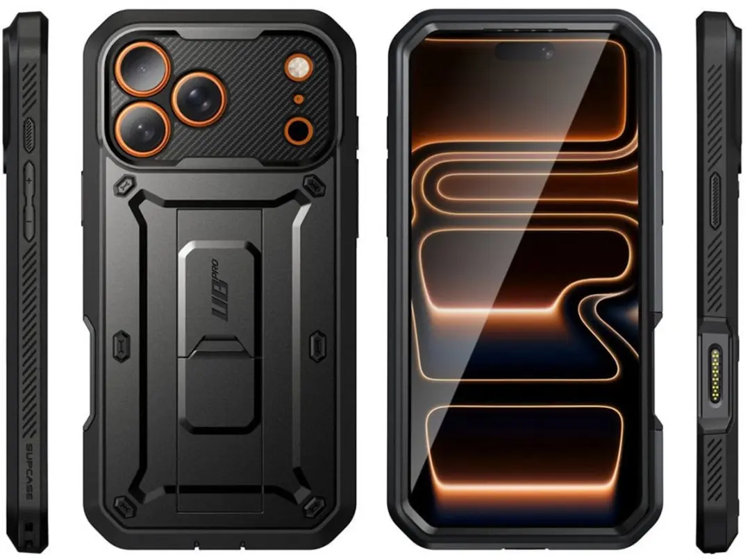 Supcase 360 Backcover iPhone 17 Pro Max 13943 - Zwart