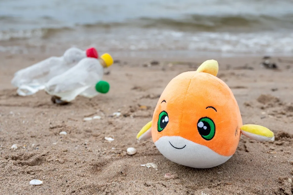 Tactic Save the Sea Vis Fisu Knuffel - Gerecycled Materiaal - Vis