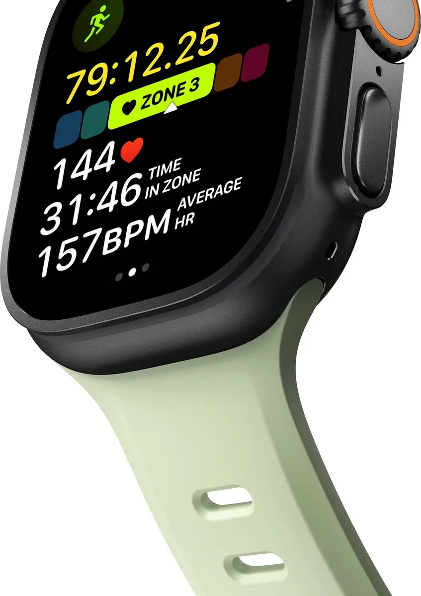 NOMAD Tempo Watchband Ultra 49mm - Apple Watch Ultra 3 Groen - afbeelding 6 van 6