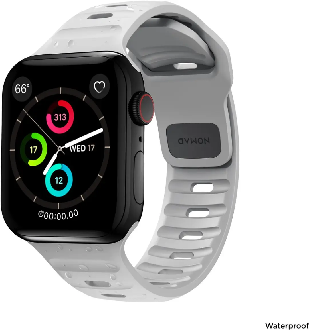 NOMAD Sport Band FKM Apple Watch 38-42mm - Grijs