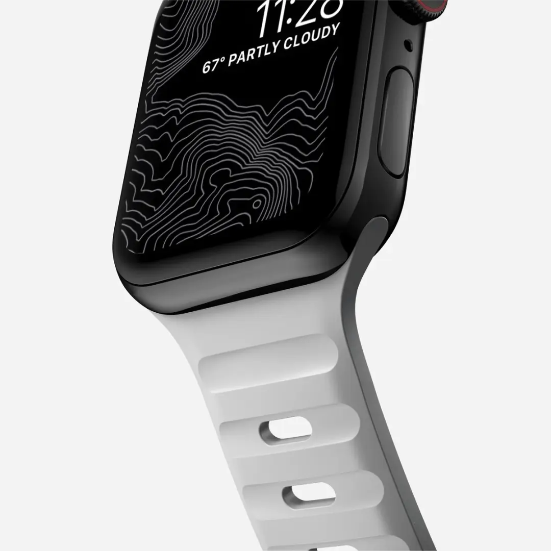 NOMAD Sport Band FKM Apple Watch 38-42mm - Grijs