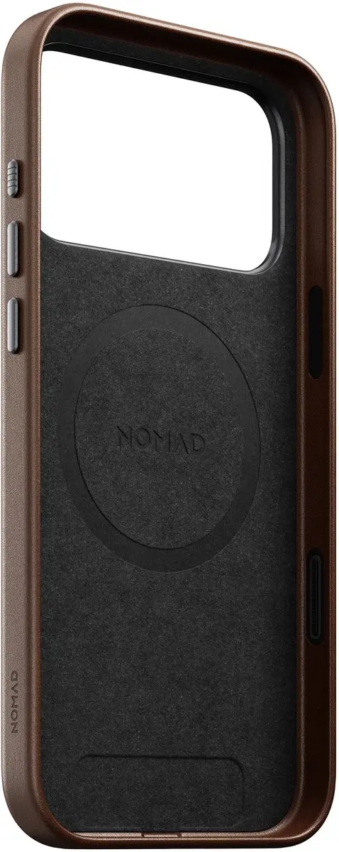 NOMAD Traditional Lederen Hoesje iPhone 17 Pro Max