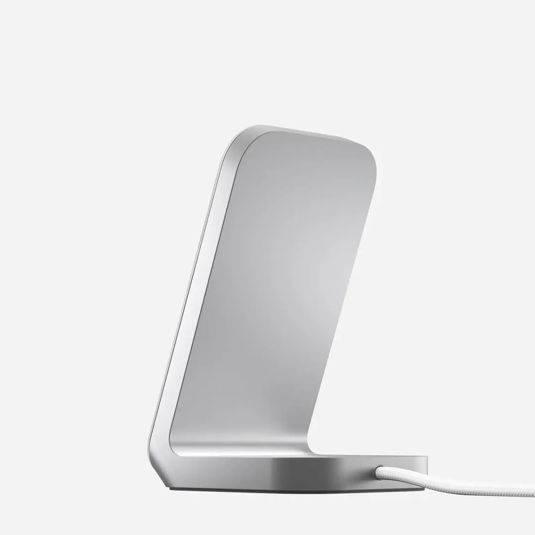 Nomad Stand One MagSafe Qi2.2 Draadloze Oplader 25W - Grijs - afbeelding 4 van 6