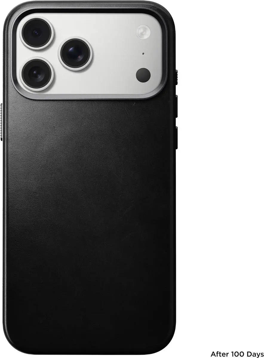 NOMAD Traditional Hoesje iPhone 17 Pro Max 114738114040 - Zwart