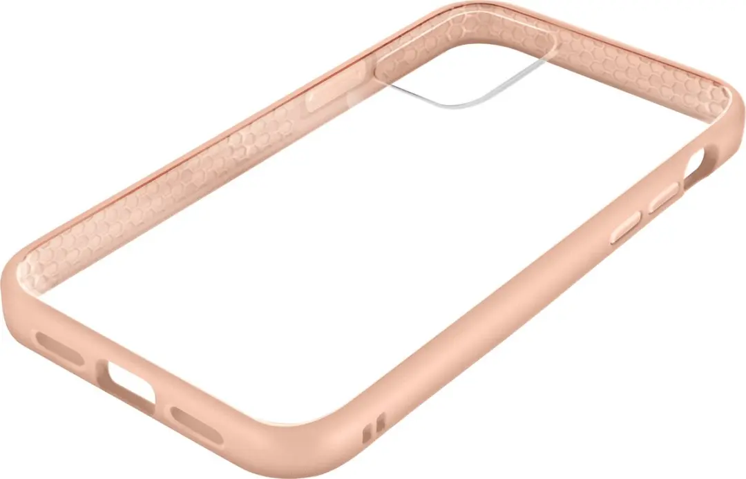RhinoShield Mod NX Apple iPhone 12 Pro Max Hoesje Transparant/Roze