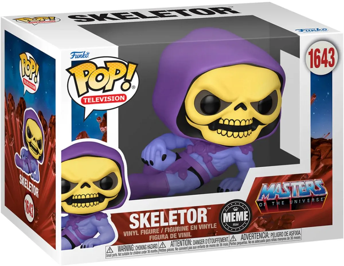Funko Pop Masters of the Universe Skeletor Meme #1643