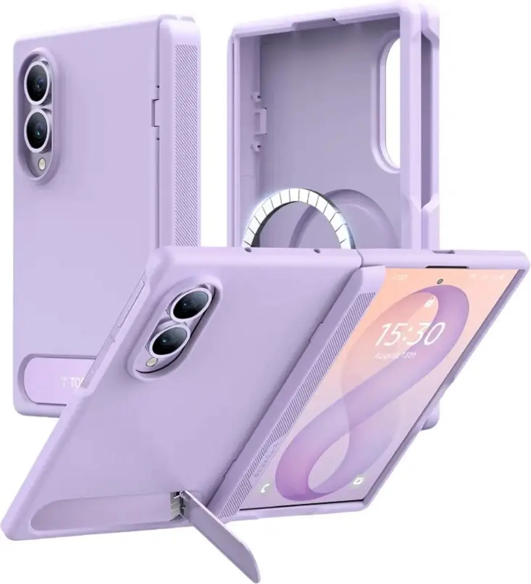 Torras Ostand Magnetic Hoesje Samsung Galaxy Z Fold8