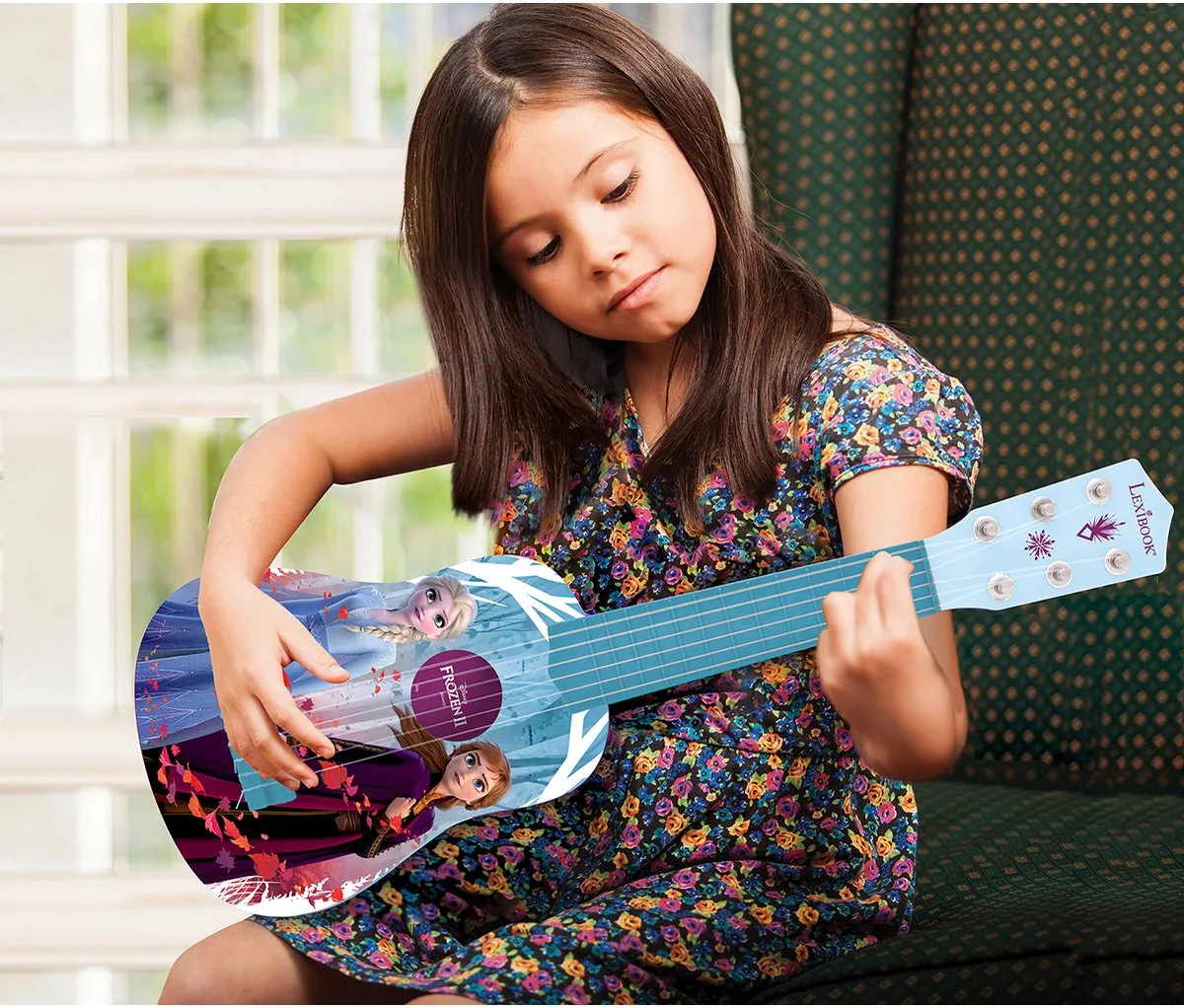 Disney Frozen Gitaar - 53cm - Blauw
