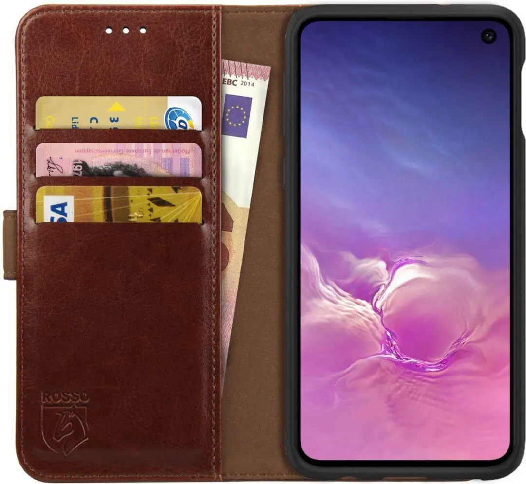 Rosso Element Book Case Wallet Samsung Galaxy S10e