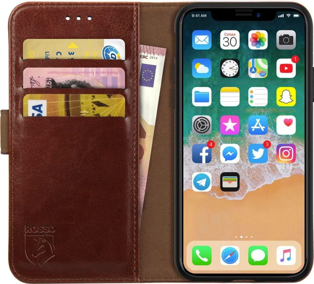 Rosso Element Hoesje iPhone Xs