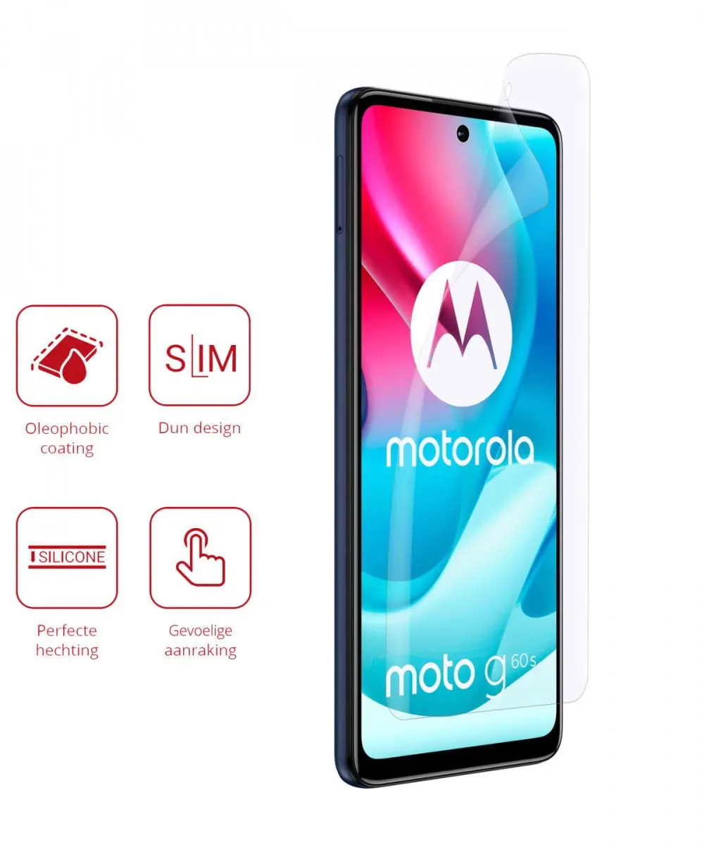 Rosso Ultra Clear Screen Protector - Motorola Moto G60s - 2 Stuks
