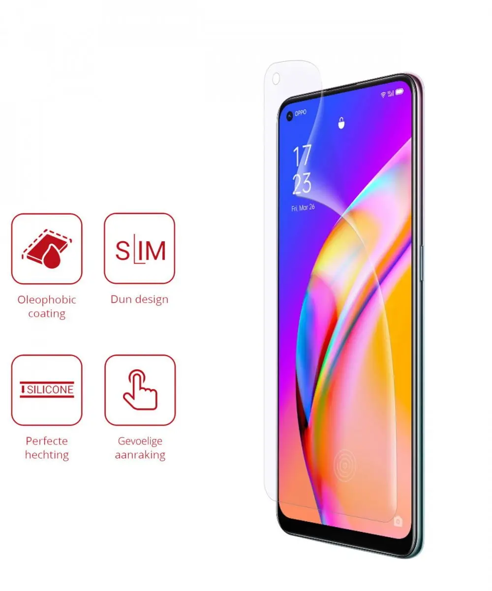 Rosso Ultra Clear Screen Protector Oppo Reno 5 Lite - 2 Stuks