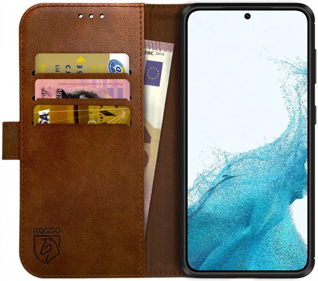 Rosso Element Book Case Wallet Samsung Galaxy S22