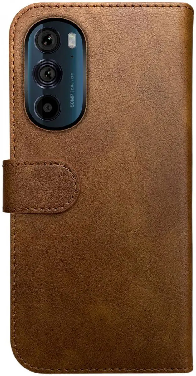 Rosso Element Book Case Wallet 133822 - Motorola Edge 30 Pro - 3 Pasjes - Bruin - afbeelding 6 van 6
