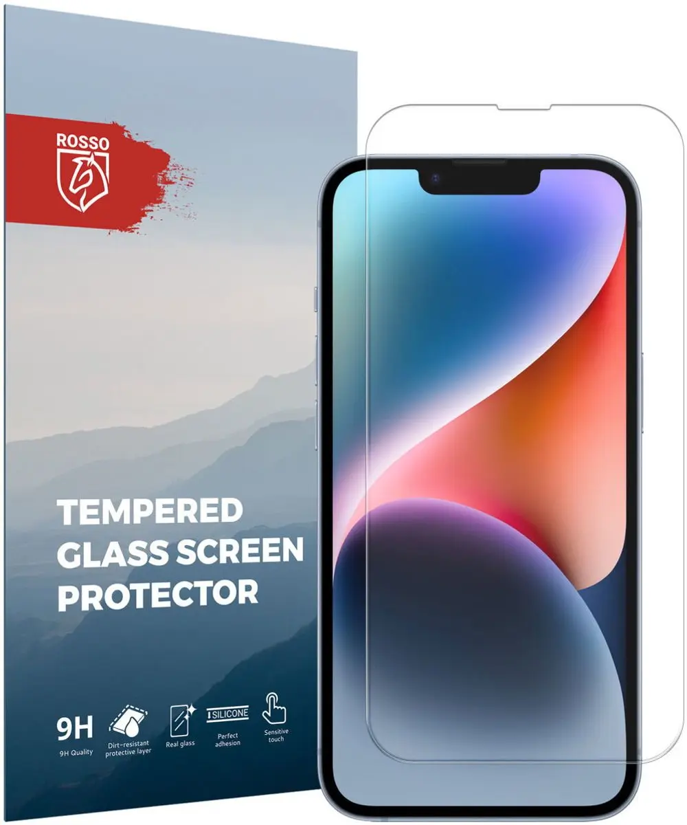 Rosso 9H Tempered Glass Screen Protector Geschikt voor Apple iPhone 14