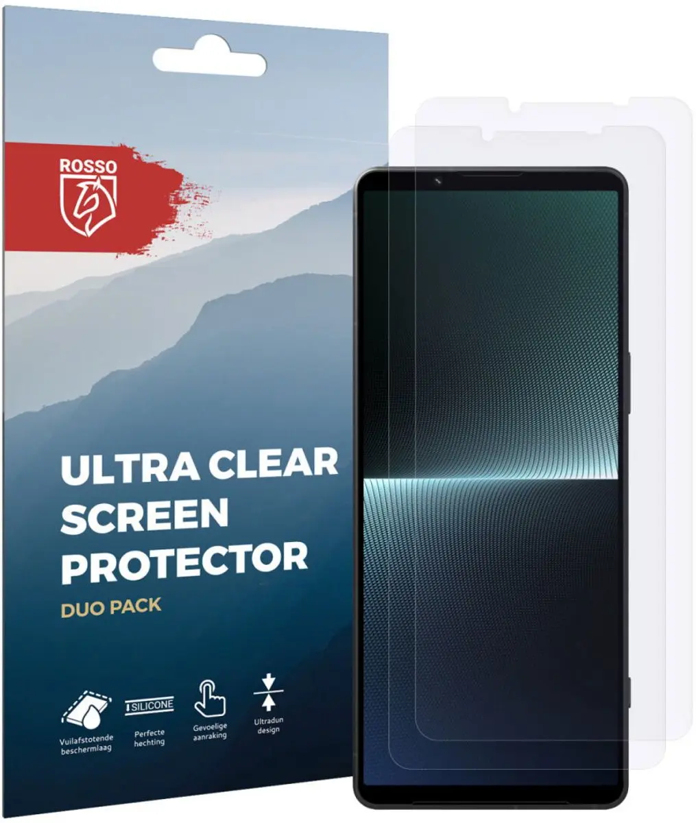 Rosso Screen Protector Ultra Clear 2 Stuks - Sony Xperia 1 V