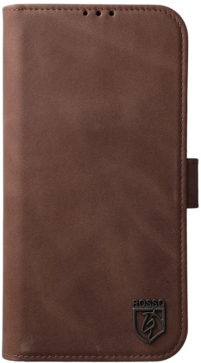 Rosso Elite 177350 Hoesje - Samsung Galaxy S24 Ultra - Echt Leer Bruin