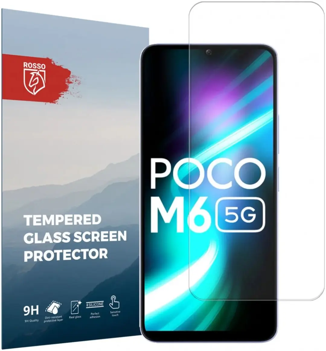 Rosso 9H Tempered Glass Screen Protector Xiaomi Redmi 13