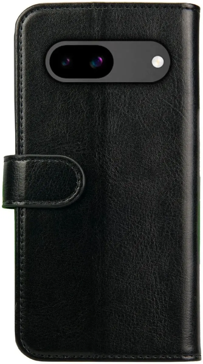 Rosso Element Book Case Wallet voor Google Pixel 8a - 3 Pasjes - Zwart