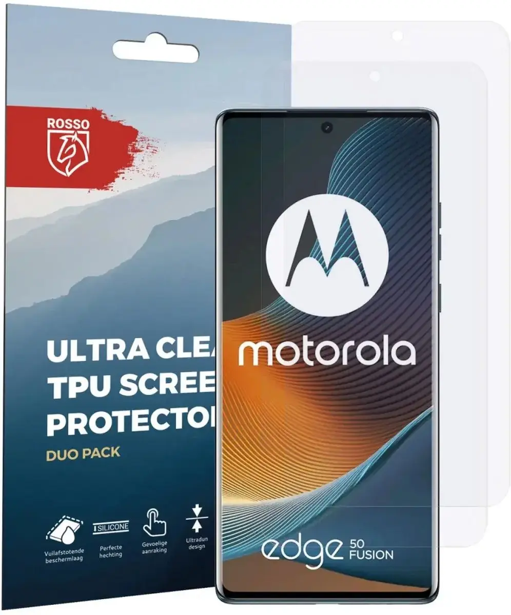 Rosso Screen Protector Motorola Edge 50 Fusion - 2 Stuks