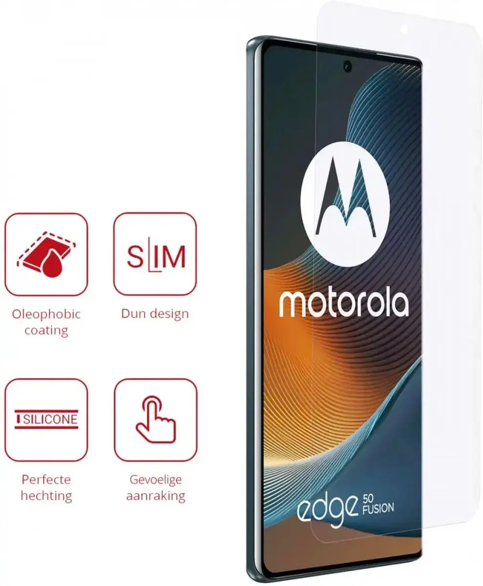 Rosso Screen Protector Motorola Edge 50 Fusion - 2 Stuks