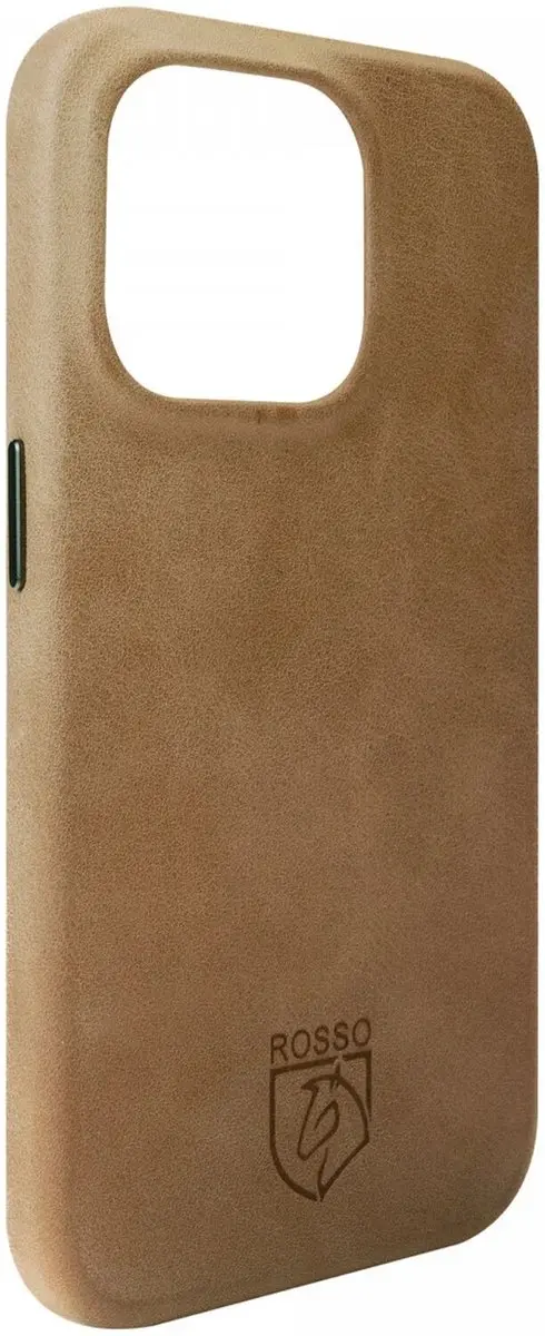 Rosso Elite 193634 Hoesje iPhone 16 Pro - Lichtbruin