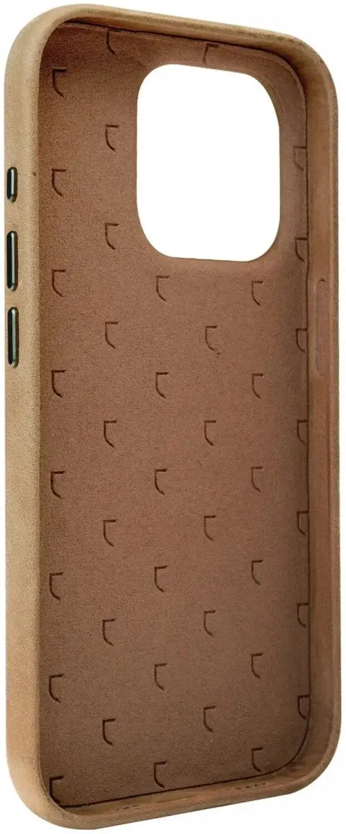 Rosso Elite 193634 Hoesje iPhone 16 Pro - Lichtbruin