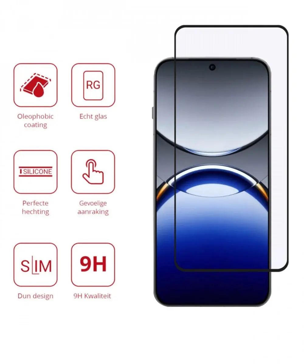Rosso Screen Protector Oppo Find X8 Pro 9H - 1 Stuk - afbeelding 6 van 6