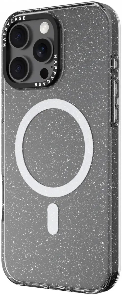 HappyCase Joy Hoesje iPhone 16 Pro - Sparkle Glitter - MagSafe