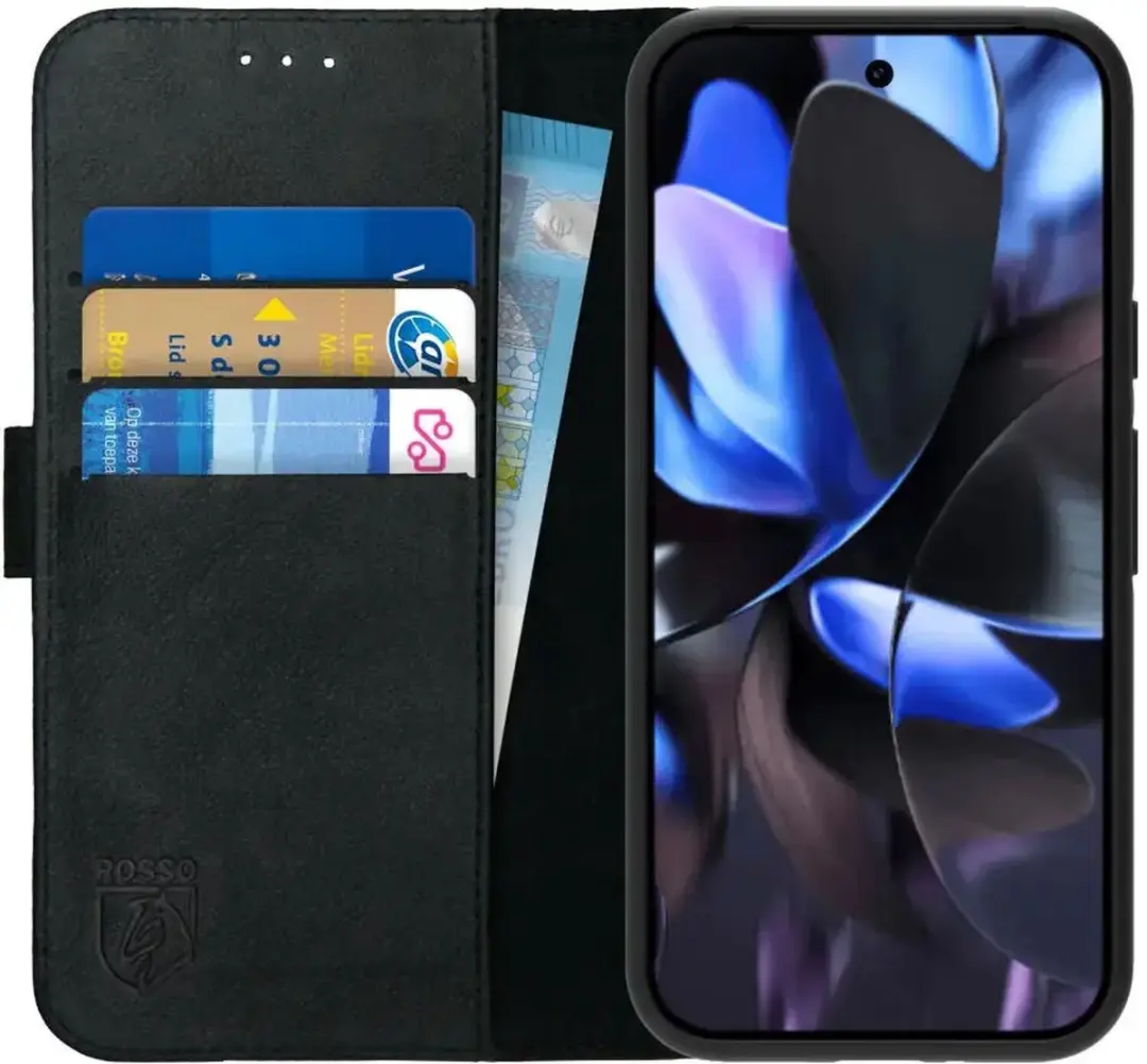 Rosso Deluxe Echt Leer Hoesje Pixel 9a