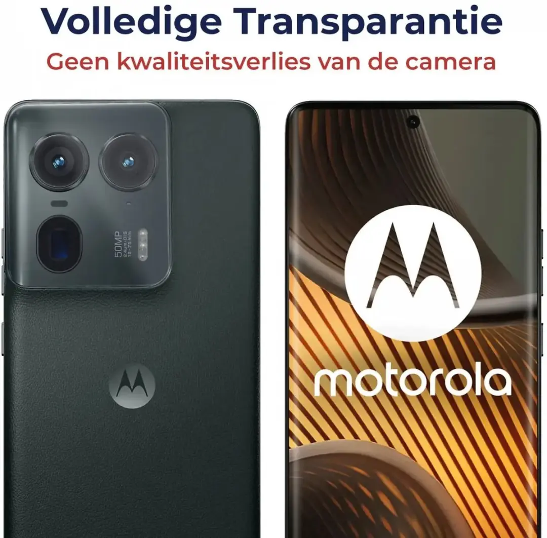 Rosso Camera Protector Motorola Edge 50 Ultra - Ultra Dun Glas