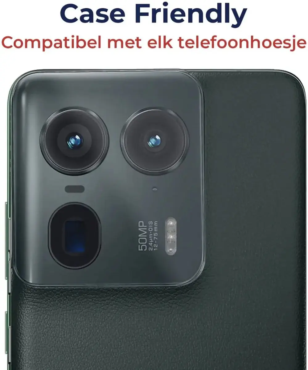 Rosso Camera Protector Motorola Edge 50 Ultra - Ultra Dun Glas