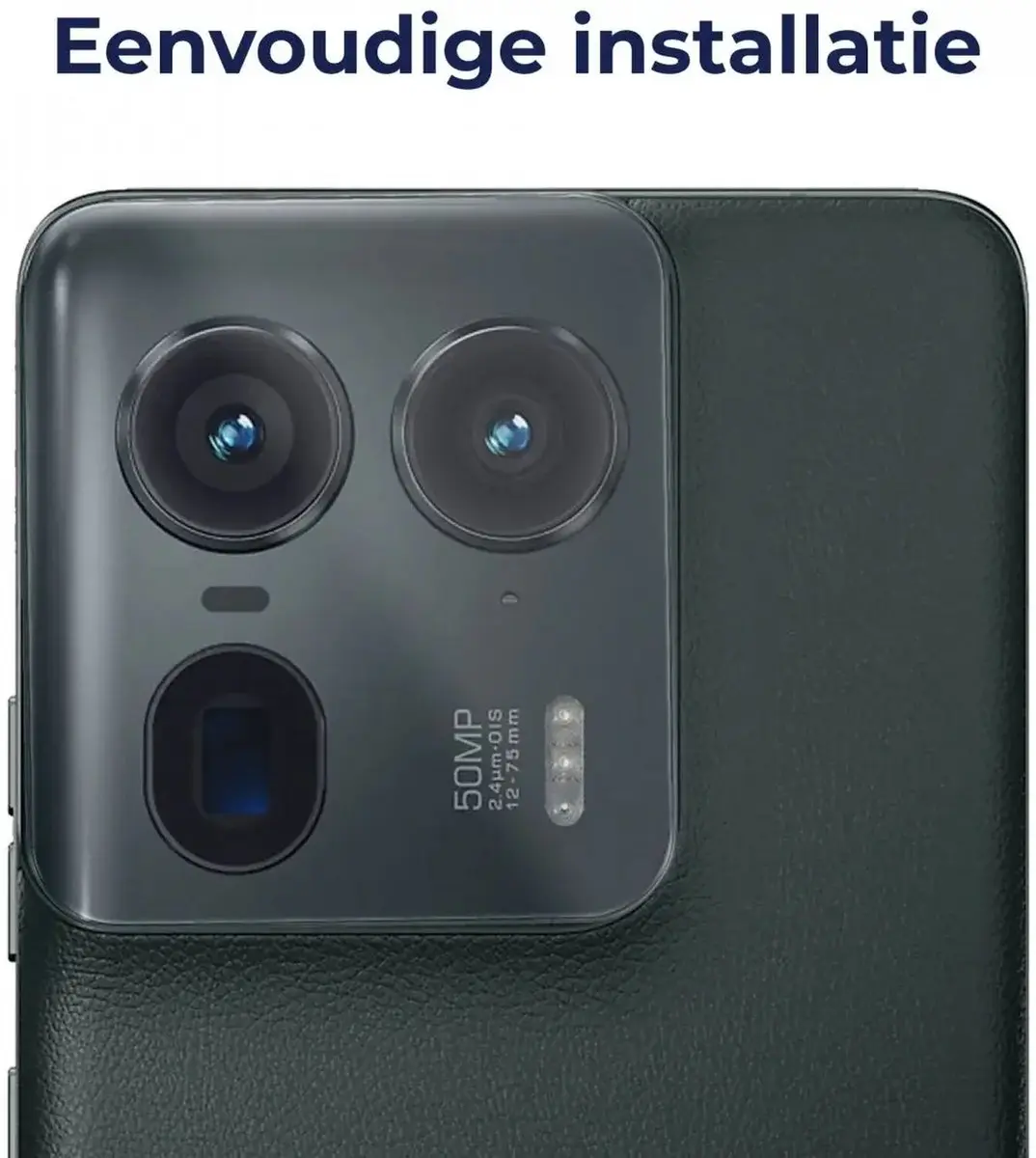 Rosso Camera Protector Motorola Edge 50 Ultra - Ultra Dun Glas