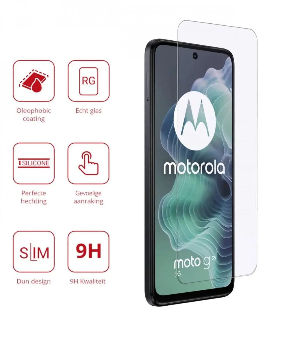 Rosso Screen Protector Motorola Moto G35 - 9H Tempered Glass
