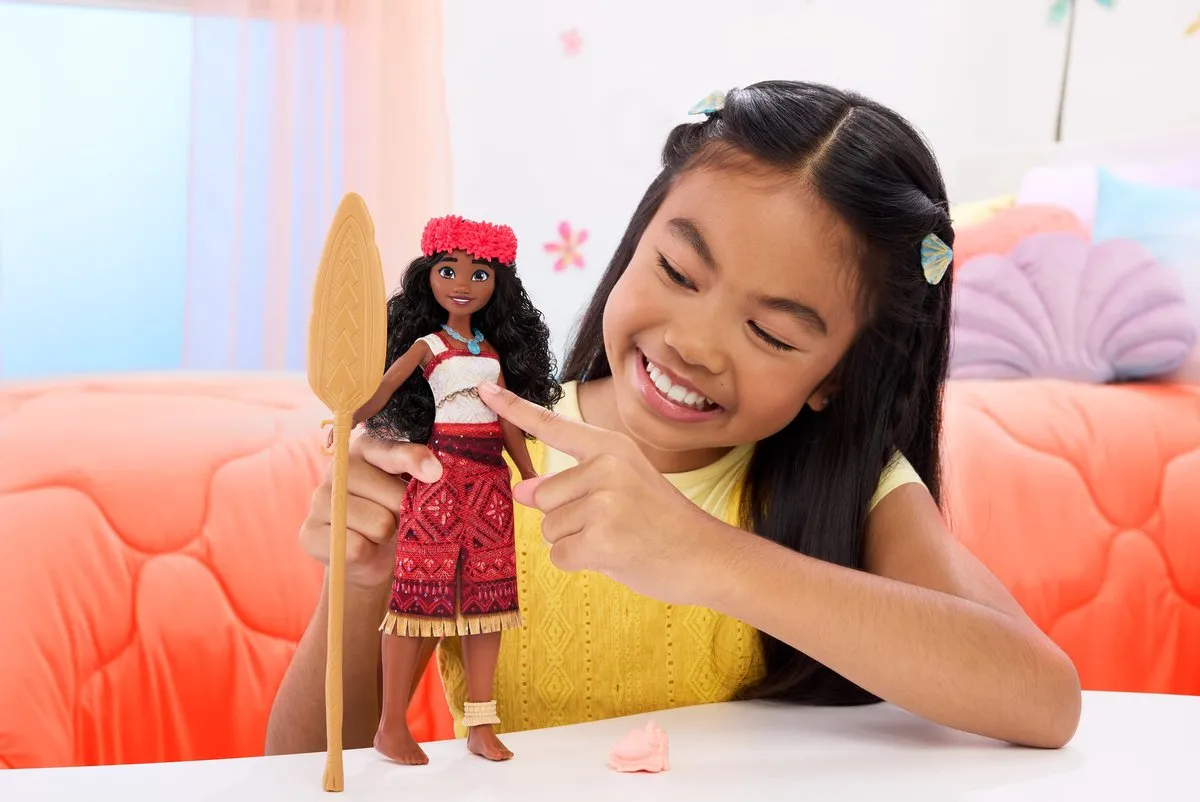 Disney Princess Moana Muzikale Pop - Roze - 3x AAA