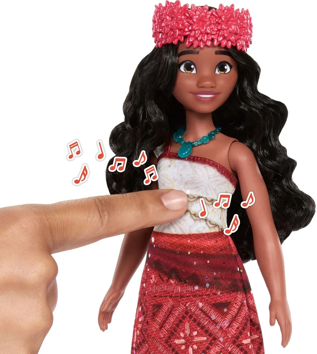 Disney Princess Moana Muzikale Pop - Roze - 3x AAA