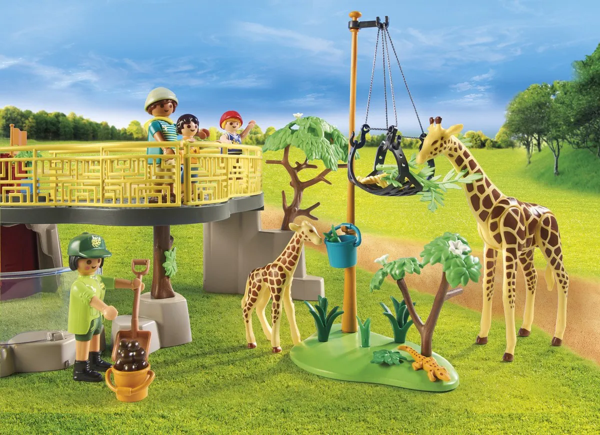 Playmobil Avontuurlijke Dierentuin 71190 - Multicolor