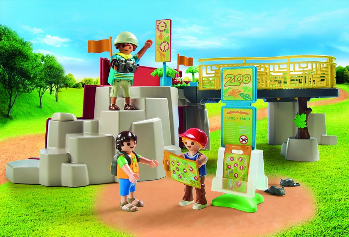 Playmobil Avontuurlijke Dierentuin 71190 - Multicolor