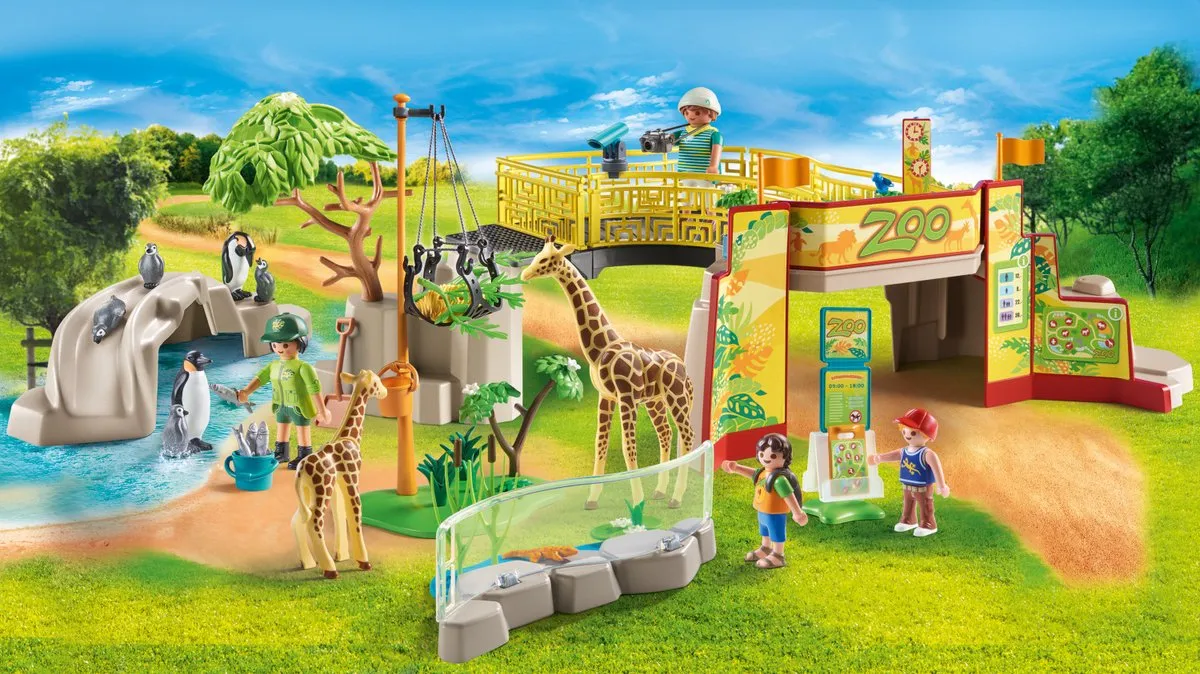 Playmobil Avontuurlijke Dierentuin 71190 - Multicolor