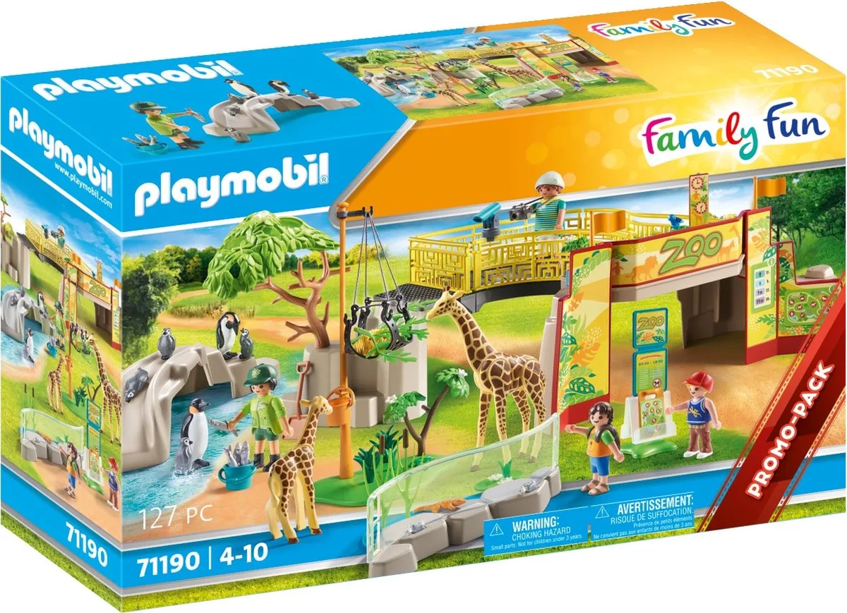 Playmobil Avontuurlijke Dierentuin 71190