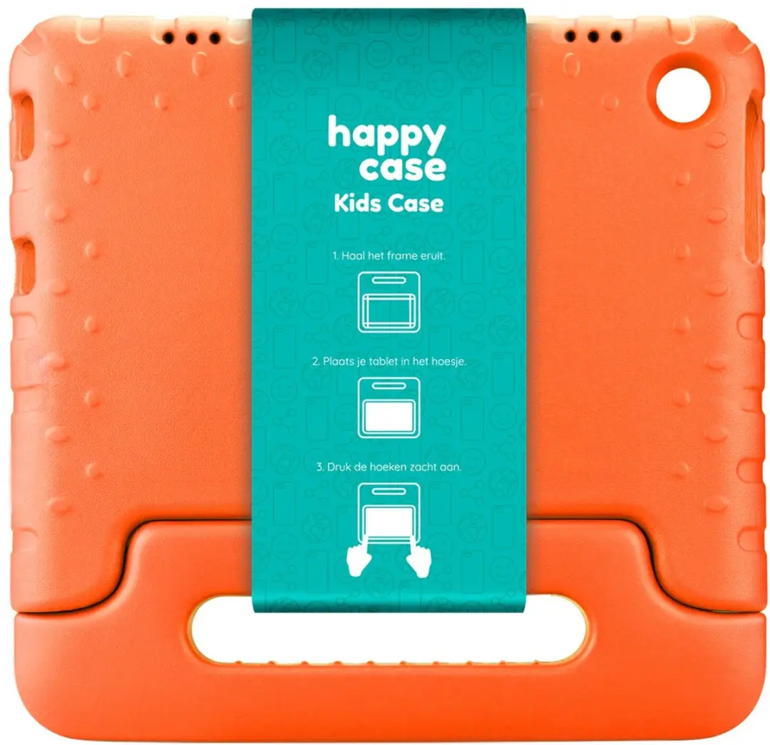 HappyCase Kinder Tablethoes Lenovo Tab M10 Gen 4 - 10.1" - Oranje