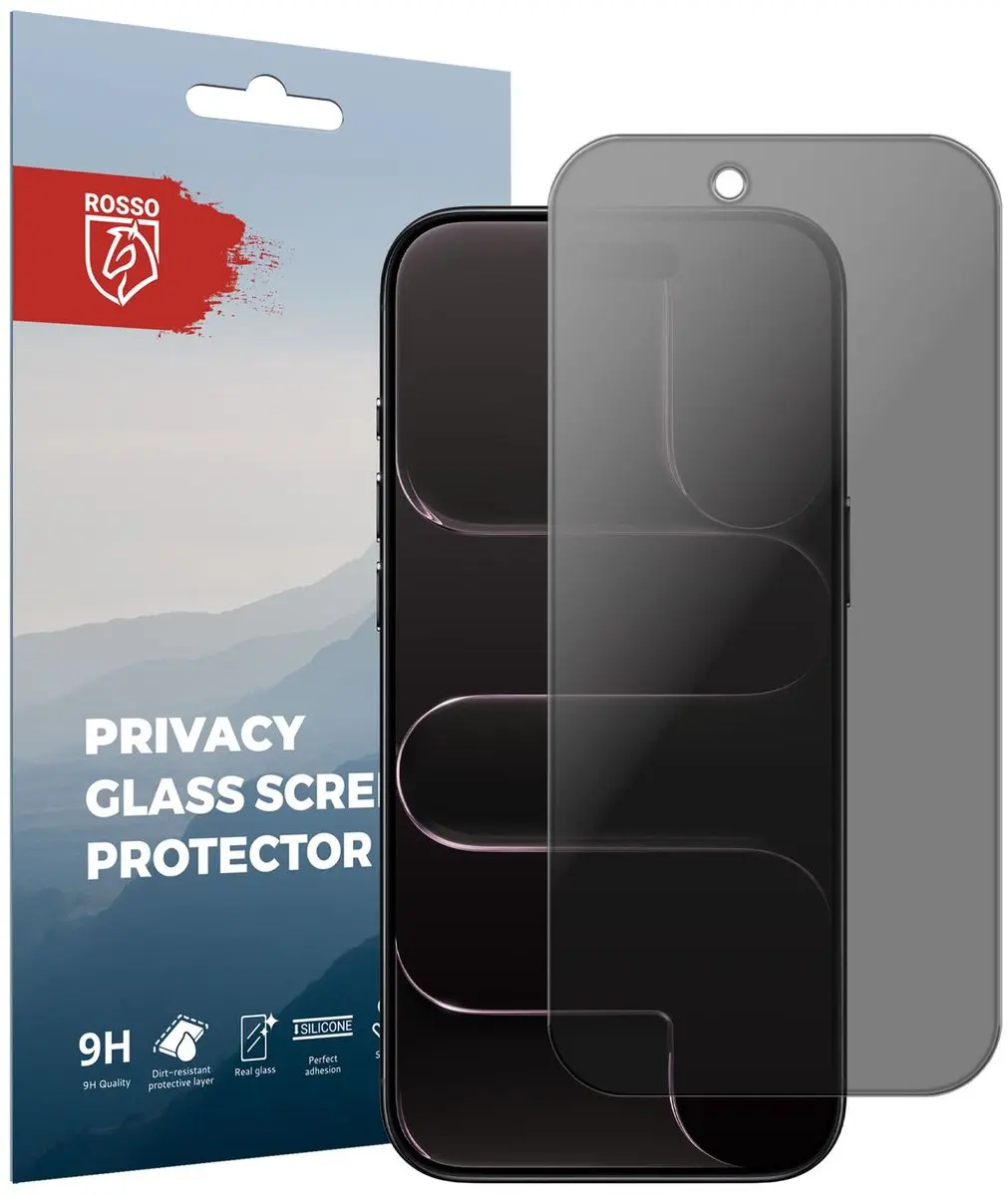 Rosso 9H Privacy Screen Protector iPhone Air